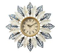 LCHJX Grands horloges murales Salon Silencieux Non Ticking Wall Horloge américaine de Mode créatives de Mode créative Restauration Mural Art Mural Boho Horloge Mur