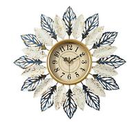 LCHJX Grands horloges murales Salon Silencieux Non Ticking Wall Horloge américaine de Mode créatives de Mode créative Restauration Mural Art Mural Boho Horloge Mur