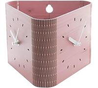 LCHJX Horloge Murale décorative Triangle Double Face Mural Double Face Moderne Minimaliste Maison Salon décoration Chambre Petite Horloge Murale 5,51 Pouces décoratives Horloge
