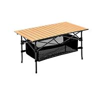 LCHJX Jardin de Table Pliante, Table de Pique-Nique de Restauration de Camping en Plein air avec Sac de Rangement imperméable, pour Barbecue, Restauration, Coupe, Cuisine, extérieur, Un