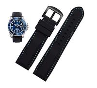 LCHJX Men Silicone Watch Band 20 mm 22 mm 24m pour le mi-di-socle de remplacement de caoutchouc oméga de sport