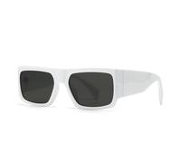 LCHJX Nouveau 2025 Fashion Square Femmes Double Colasse Lunettes de Soleil Vintage Gradient Men Glêmes Soleil Stade UV400
