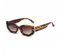 LCHJX Nouveau 2025 Lunettes de Soleil de Gradient de flèche pour Hommes et Femmes Lunettes rétro UV400
