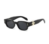 LCHJX Nouveau 2025 Lunettes de Soleil de Style Vintage Femmes Hommes Répèles rétro Soleil Eyewear Steampunk Shades