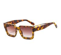 LCHJX Nouveau 2025 Lunettes de Soleil Men Femmes Gradient Gradents Cadre PC Vintage Sun Sunes UV400