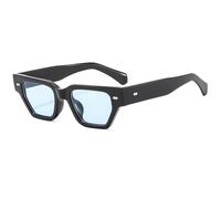 LCHJX Nouveau 2025 Lunettes de Soleil rétro Retro Rivets Men Men Black Yellow Shades UV400 Sun LURESSES