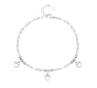 LCHJX Nouveau 2026 for Designe VOLICAUX 925 Sterling SILP CORET Bracelet ALIGNABLE Lien Femmes Femmes Anniversaire DÉCORAGE LUMBRE LUXURIS