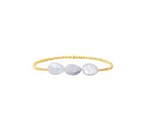 LCHJX Nouveau bracelet unisexe 2025 ensembles de bracelets de perles d'eau douce naturels pour femmes Constructions de bijoux cadeau 18 K Perles imperméables