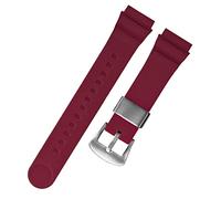 LCHJX Pour 5 No. Solar Watchband Band Men Silicone Rubber Strap 22 mm Sports Plongée en conserve SNE537