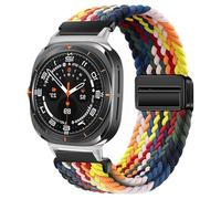 LCHJX Pour Galaxy Watch Ultra Strap 47 mm Accessoires Bracelet Sport tressé en nylon Correa Galaxy Watch 7 Ultra Band