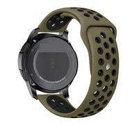 LCHJX Sangle de montre de 20 mm 22 mm pour Galaxy Watch 3 45 mm / 42 mm/Bracelet de silicium Frontier Gear S3 de 45 mm / 42 m