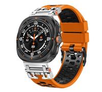 LCHJX Sangle en caoutchouc de sport pour bande de remplacement Galaxy Ultra 47 mm pour Galaxy 7 Ultra 47 mm Silicone Bracelet Correa Watchbands