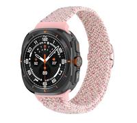 LCHJX Sangle en nylon en boucle solo tressée pour Galaxy Watch 7 Ultra Band 47 mm Stretchy Nylon Bracelet Correa Watchbands