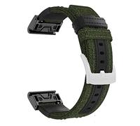 LCHJX Sangle en toile pour Fenix 5 5x Plus / 6 6x Pro/Forerunner 935/945 / MK1 Band de montre à libération rapide pour Coros Vertix 2 Accessoires