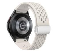 LCHJX Slicon pour Galaxy Watch 7 6 5 4 40mm 44 mm 5pro 45 mm 6 classiques 43 mm 47 mm pas de bracelet de bracelet Bracelet