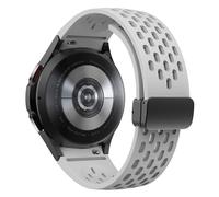 LCHJX Slicon pour Galaxy Watch 7 6 5 4 40mm 44 mm 5pro 45 mm 6 classiques 43 mm 47 mm pas de bracelet de bracelet Bracelet