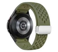 LCHJX Slicon pour Galaxy Watch 7 6 5 4 40mm 44 mm 5pro 45 mm 6 classiques 43 mm 47 mm pas de bracelet de bracelet Bracelet