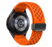 LCHJX Slicon pour Galaxy Watch 7 6 5 4 40mm 44 mm 5pro 45 mm 6 classiques 43 mm 47 mm pas de bracelet de bracelet Bracelet