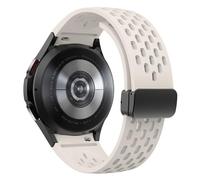 LCHJX Slicon pour Galaxy Watch 7 6 5 4 40mm 44 mm 5pro 45 mm 6 classiques 43 mm 47 mm pas de bracelet de bracelet Bracelet