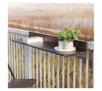 LCHJX Table de Pliage en Acier Inoxydable extérieur pour Balcon et Mur de Patio étanche sans Trou de punchage nécessaire