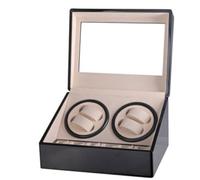 LCHJX Watcher Winder Automatic Watcher Winder Double tête 4 + 6 Boîte de Montre mécanique Automatique Automatique High Class Motor Shaker Wind Winder Bijoux Display Wind Winder Powerly