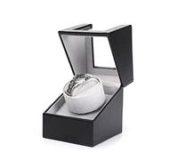 LCHJX Watcher Winder Carbon Fibre Watch Shaker Mini Single Electric Watch Box Self Winding Watch Receiver Affichage de la Montre Wind Box Automatic Watcher Boîte