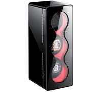 LCHJX Wind Winder Watch Winders, Automatic Watch Box Box Black, 3 Batterie en Bois Cultures de Montres silencieuses Boîtes de Montres Boundres affichez la Montre de Rangement