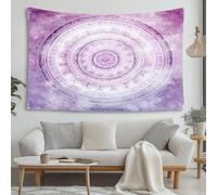 LCHMQ Fleurs de mandragore Tapisserie Tenture MuraleTapisseries Couleurs psychédéliques Tapisserie Murale avec Art La Décorations pour la Maison 230x180cm