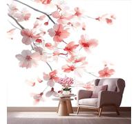 LCHMQ Wall MuralJapanese Cherry BlossomsPhoto Wallpaper ModernMinimalist DecorationsCovering Home Office Decor Art Print 250x175cm