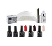 Lci Cosmetics: Base + Top + QBF331 Nude 04 + S40518 Noir + SA45 Rouge Chanel Dark