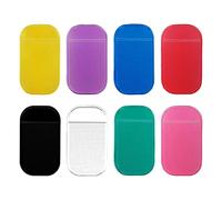 LCIEFKAE 8 Morceaux De Coussinets Antidérapants De Peinture en Diamant, Accessoires d'art en Diamant, Accessoires De Peinture en Diamant, Tampons Adhésifs À Outils Antidérapants (8 Couleurs).