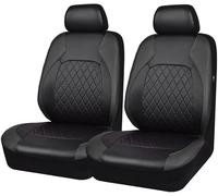 LCJAN Housses de Siège Avant de Voiture pour Citroen Ami | Basalt | Berlingo | C3 | C3 Aircross | C4 | C4 X, Car Confortable Respirant Nonslip Protection Coussins Accessoires,Black