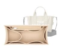 Lckaey Insert de rangement pour sac à main Marc Jacobs pour insert fourre-tout moyen 2042beige-S