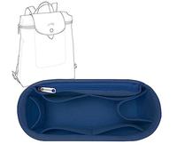 Lckaey Insert de sac en feutre pour sac à dos, organiseur de portefeuille, bleu