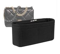 Lckaey Organiseur de sac à main Chanel 19 - Petit sac avec poche latérale zippée - Y002black-L