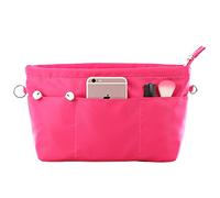 Lckaey Organiseur de sac à main pour neverfull gm mm gracieux pm insert on the go organiseur de sac à main 3055rouge-L