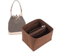 Lckaey Organiseur de sac à main pour sac seau BB, petit sac NOE avec insert à fermeture éclair