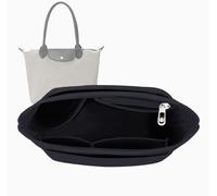 Lckaey Y012 Organiseur en feutre pour long sac pliable, taille M 24 x 13,5 x 19 cm, gris foncé