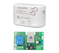 Lckiioy 1 module d'interrupteur de moteur WiFi intelligent WiFi + relais de télécommande Bluetooth 1CH pour la maison AC 85-250 V