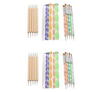 Lckiioy 36 Pièces Ensemble D'Outils de Pointage Mandala Stylus de Gaufrage Grandes Tiges de Pointage