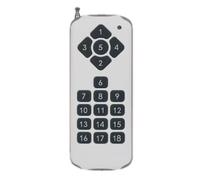 Lckiioy 433 MHz 18 CH Bouton EV1527 Télécommande Interrupteur Transmetteur RF Contrôleur sans pour Ouvre-Porte de Garage Maison Intelligente