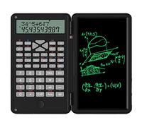 Lckiioy Calculatrices Scientifiques, Calculatrice de Bureau de Poche à Affichage LCD à 12 Chiffres pour RéUnion et éTude à Domicile, Noir