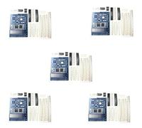 Lckiioy Lot de 5 pièces de rechange Advanced Full Chip Soldering Practice Board Composants électroniques DIY Kit de production