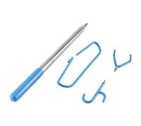 Lckiioy Perche de RéCupéRation de Disque de Golf avec 3 Crochets, Outil D'Accessoires de Golf de Disque TéLescopique, Pince Extensible de 1,4 à 16 Pieds