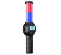 Lckiioy Testeur D'Alcool de Haute Précision, Alarme Sonore et Lumineuse, Testeur D'Alcool de Circulation, Écran LCD, Éthylotest de Police