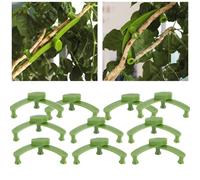 LCKKJHG éCarteur De Branche Arbre Branche Extracteur Branche Titulaire Clip Fer Stand for Plantes Réglable Plante Accessoires Réutilisable Pince en Plastique Serres Greffes. Réutilisable