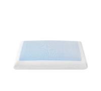 LCKKJHG Oreiller Memoire Forme Oreiller Cervical Frais avec Housse Amovible Lavable, Coussin Orthopédique À Rebond Lent for Sommeil Profond(Mesh Cloth,50x30cm)