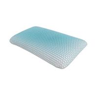 LCKKJHG Oreiller Memoire Forme Oreiller en Mousse À Mémoire De Forme, Confort Longue Durée, Rafraîchissant Gel, Oreillers Frais for Dormir(Blue)