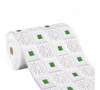 LCKKJHG Papier Peint Isolant Thermique Autocollant Sticker mural 3D stéréo imperméable 70 cm x 1 m, plafond, chambre, salon, papier peint décoratif autocollant pour le Salon(Green,5pcs)