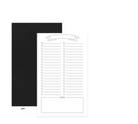 LCKKJHG Planning Frigo Magnetique 1 pièce, bloc-notes magnétique portable, liste de courses for la maison, cuisine ou le bureau(Color2)